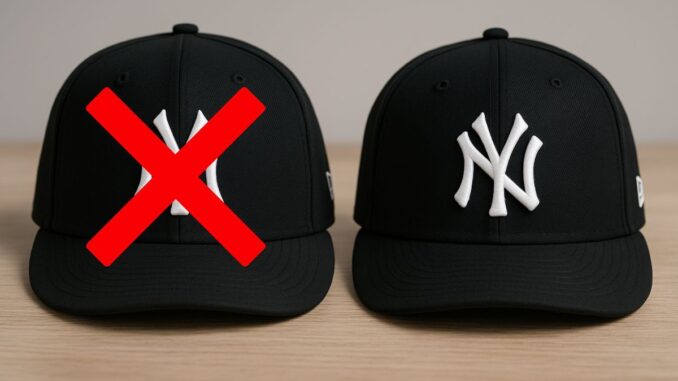 Contrefaçon : comment reconnaitre une vraie casquette New Era ?
