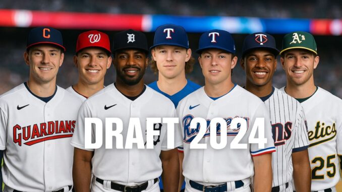 Que sont devenus les six premiers choix de la draft MLB 2024 ?
